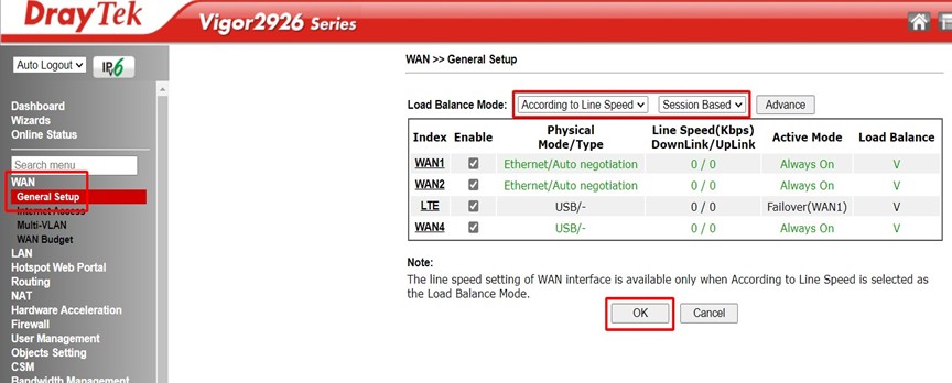 Cấu hình Load Balance