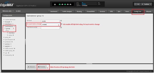 Cấu hình Load Balancing