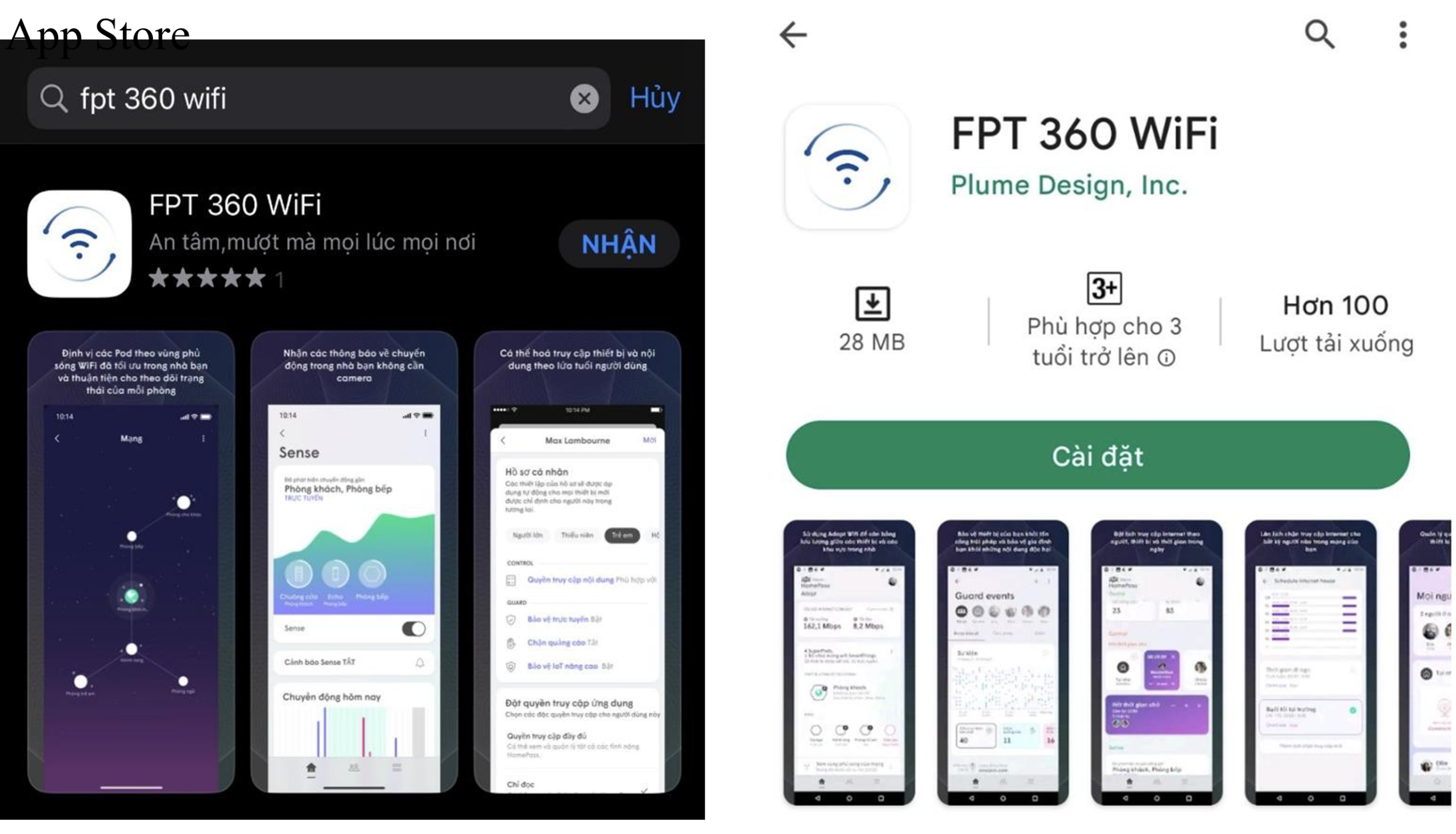 Ứng dụng FPT 360 WiFi