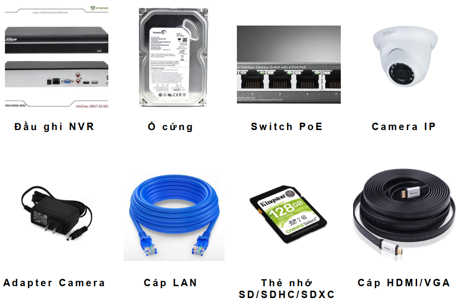 Linh kiện Camera IP